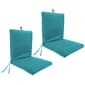 Jordan Manufacturing Husk Texture Lagoon Cushions - Set Of 2 - image 1