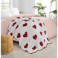 Truly Soft Cozy Hearts Reversible Throw Blanket - image 1
