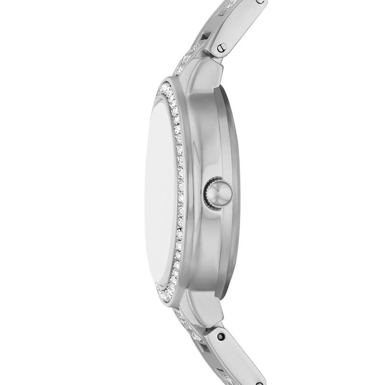 Womens Folio Silver-Tone Alloy Watch Gift Set - FMDFL2049
