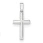 Unisex Gold Classics&#40;tm&#41; White Gold Polished Latin Cross Pendant - image 1