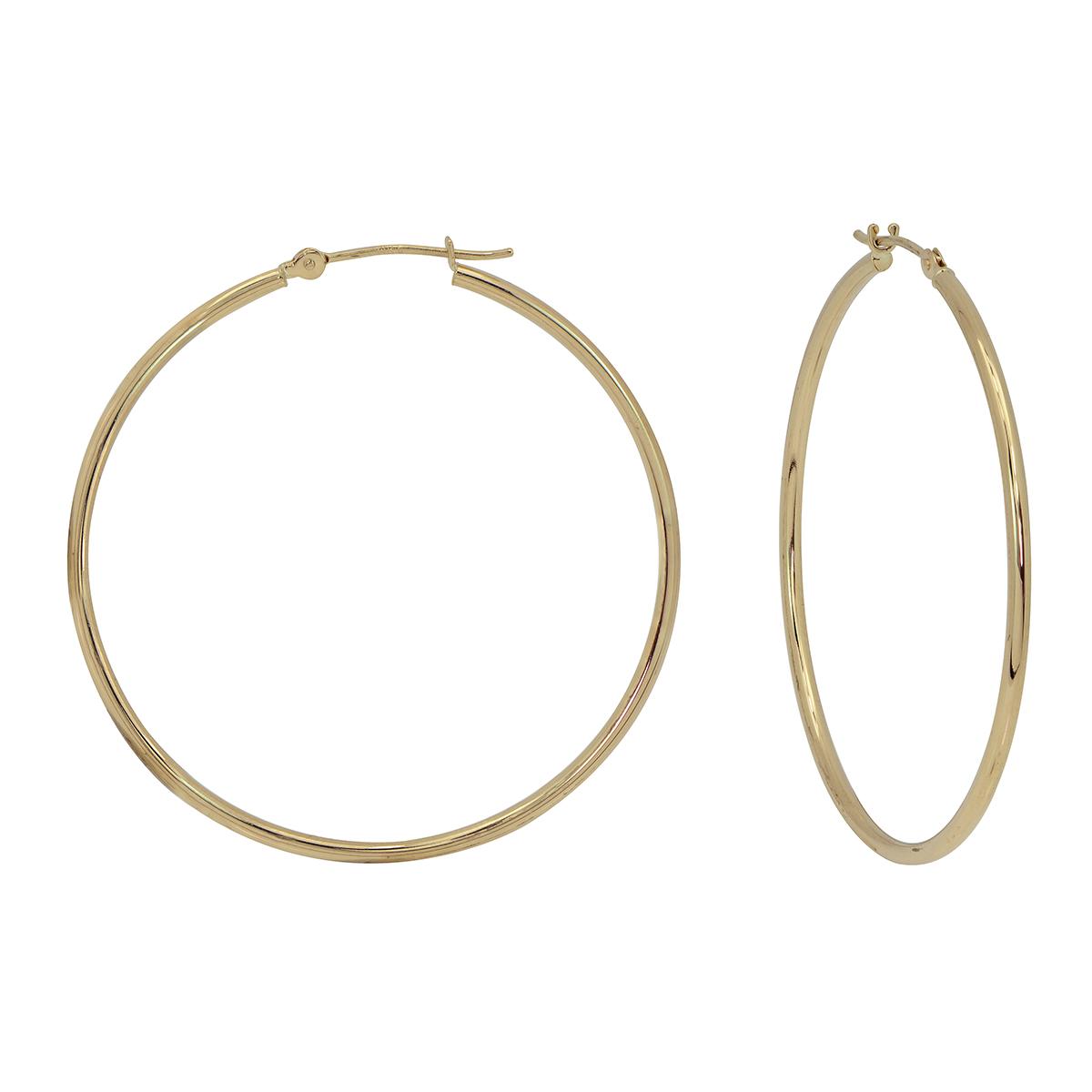 Candela 14kt. Yellow Gold Hoop Earrings