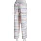 Womens MUK LUKS&#174; Rainbow Stripe Wide Leg Cloud Capri Pajama Pants - image 2