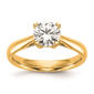 Pure Fire 14kt. Gold 1ctw. Certified Lab Grown Diamond Ring - image 1