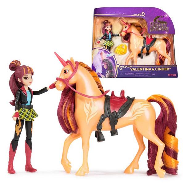 Spin Master Unicorn Academy Valentina & Cinder Set - image 
