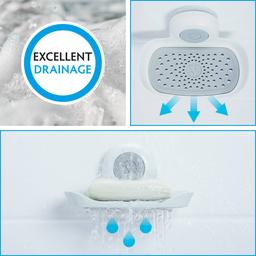 SlipX Solutions On the Dot Soap Dish