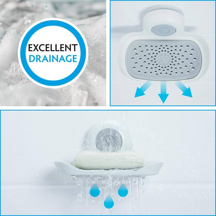 SlipX Solutions On the Dot Soap Dish