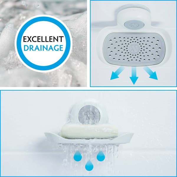 SlipX Solutions On the Dot Soap Dish