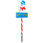 Northlight Lighted Snowman ''LET IT SNOW'' Christmas Lawn Stake - image 6