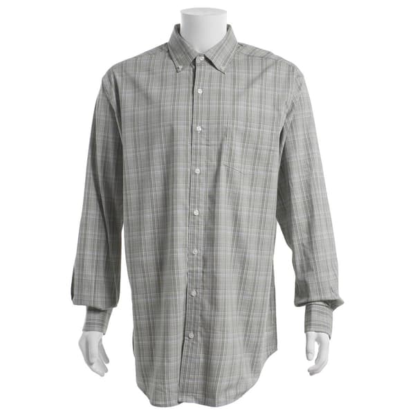 Mens Big & Tall Preswick & Moore(R) Stretch Dress Shirt - Green - image 
