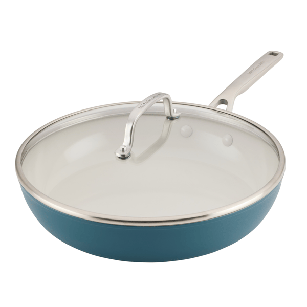 KitchenAid Hard-Anodized Ceramic Induction 12.25in. Skillet - image 
