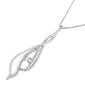Espira 10kt. 1/10ctw. Round Diamond Pendant Necklace - image 3