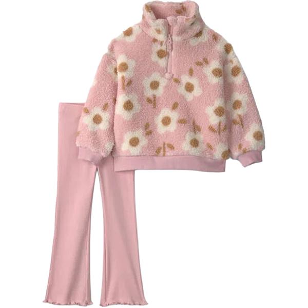Toddler Girl Carter''s® Floral Pullover & Flared Pants Set
