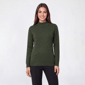 Womens Napa Valley Long Sleeve Solid Mock Neck Sweater - image 2