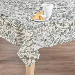 Willow & Hem Fall Elements Print Linen Tablecloth