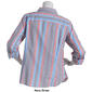 Womens Tommy Hilfiger Spinner 3/4 Roll Tab Sleeve Stripes Top - image 2