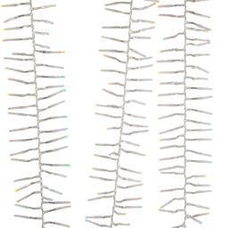 Kurt S. Adler 32.8ft. Multicolored LED Cluster Garland