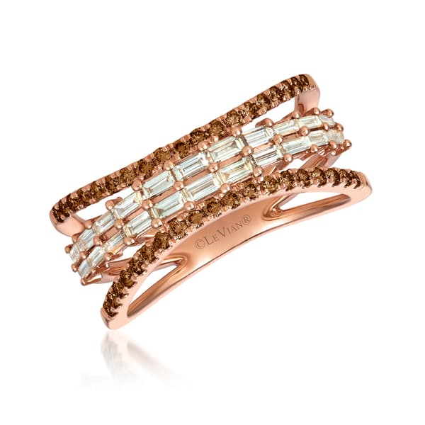 Le Vian&#40;R&#41; 14kt. Strawberry Gold&#40;R&#41; Nude Diamonds&#40;tm&#41; Statement Ring - image 