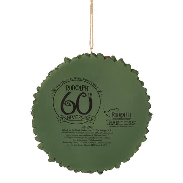 Jim Shore Rudolph & Friends Hanging Christmas Ornament