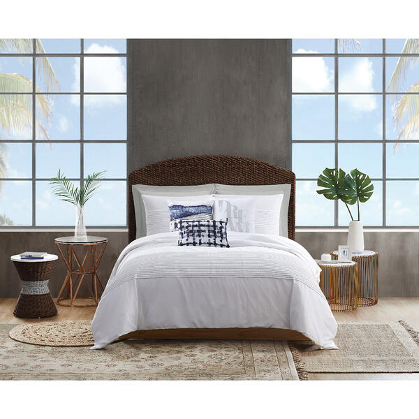 Sean John Pleated Denim Duvet Cover Set - image 