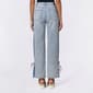 Juniors Gogo Jeans Color Block Side Panel Wide Leg Pants w/ Tie - image 2
