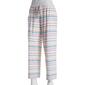 Womens MUK LUKS&#40;R&#41; Rainbow Stripe Wide Leg Cloud Capri Pajama Pants - image 1