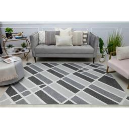 Mason Brooks Azalea Greys Harbor Geometric Contemporary Area Rug