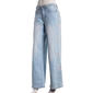 Juniors Madden Girl Bow Embroidery Ultra 90''S Wide Leg Jeans - image 1