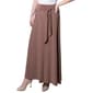 Petite NY Collection Pull-On Solid Tie Waist Sash Belt Skirt - image 3