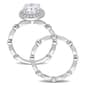Gemstone Classics™ 10kt. White Gold 2 3/5ctw. Moissanite Set - image 4