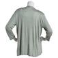Womens Notations 3/4 Sleeve Solid Basic Knit Cardigan - image 2