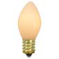 Northlight Seasonal C7 White Opaque Replacement Bulbs - Pack of 4 - image 1