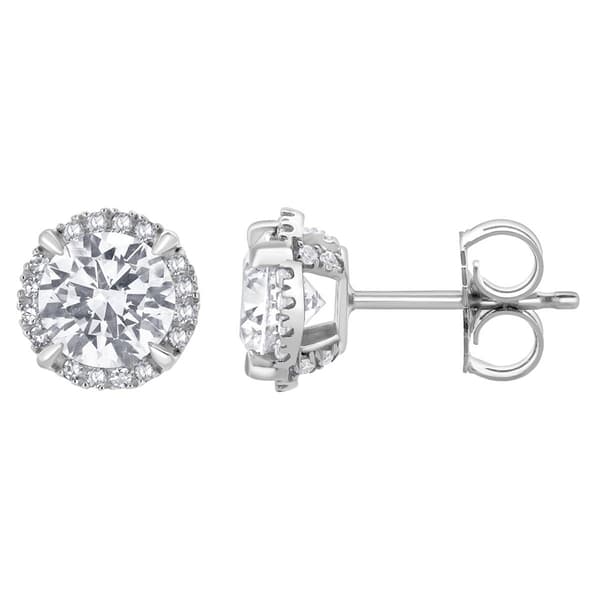 Nova Star(R) 2ctw. Sterling Silver Lab Grown Diamond Stud Earrings - image 