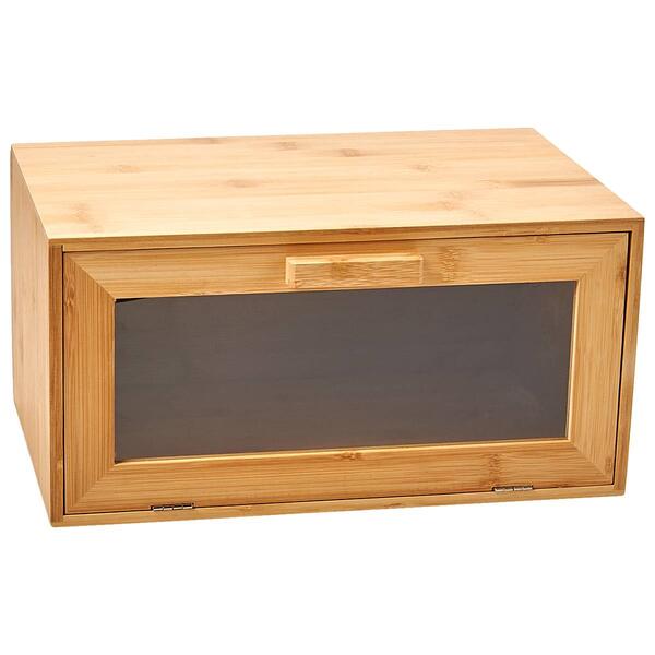 Gourmet Kitchen Bamboo Bread Box - image 