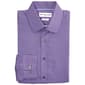 Mens Christian Aujard Slim Fit Geometric Dress Shirt - Purple - image 2
