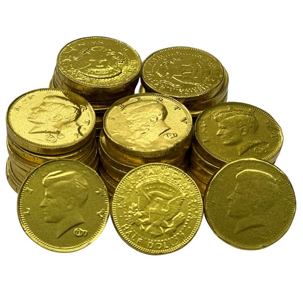 Boscov&#39;&#39;s 8oz. Bag of Chocolate Gold Foiled Coins