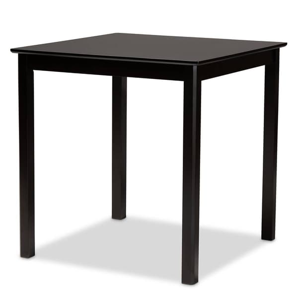 Baxton Studio Nicolette Two-Tone Brown Wood 5pc. Pub Set