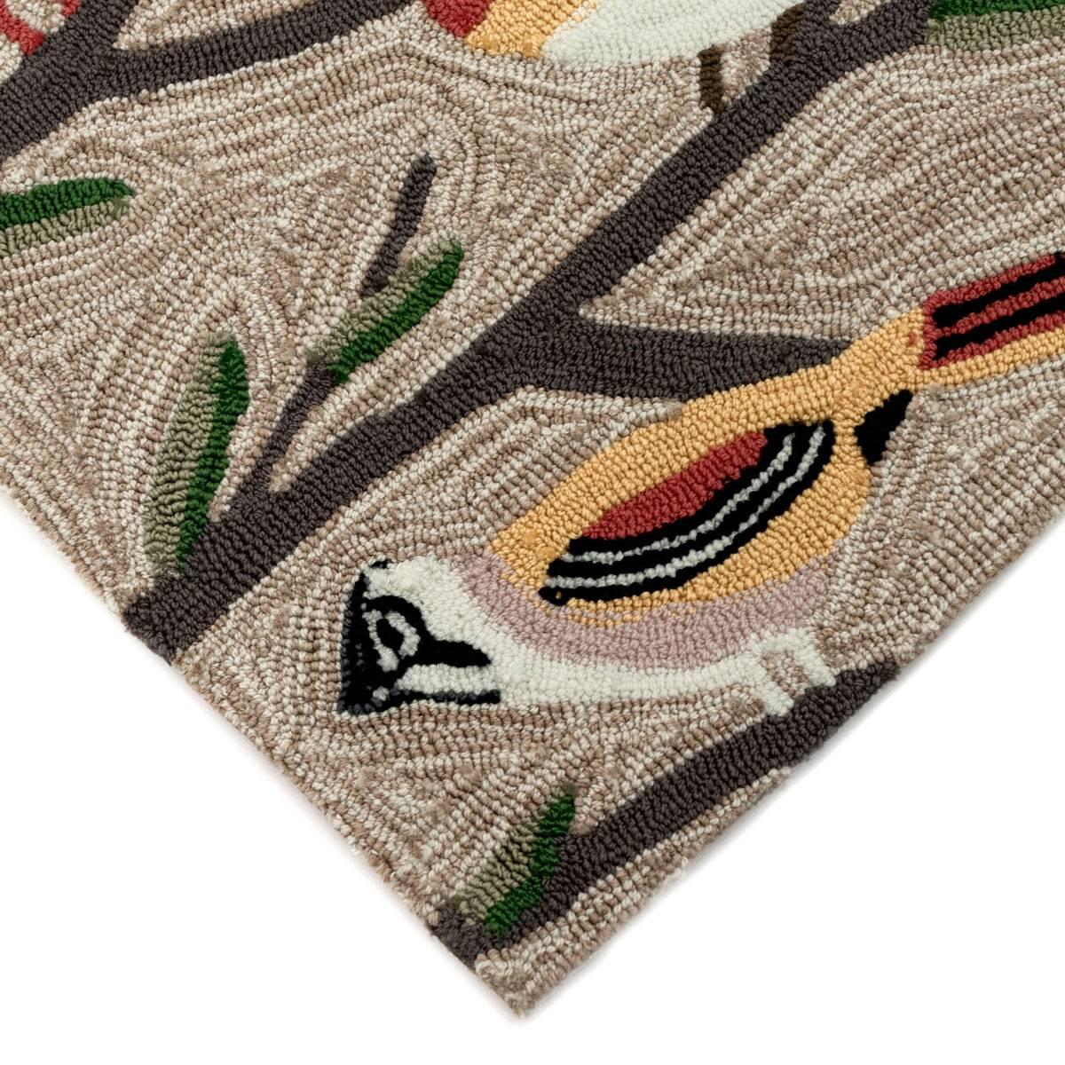 Liora Manne Frontporch Birds Rectangular Accent Rug
