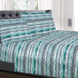Sweet Home Collection 4pc. Summerset Microfiber Sheet Set