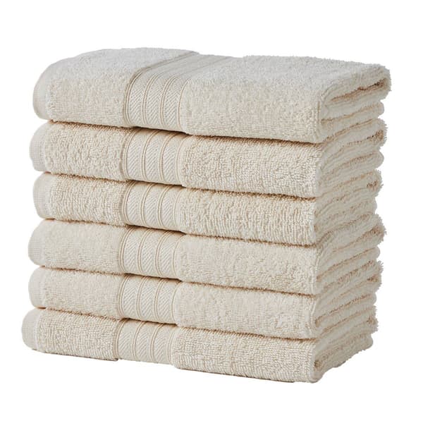 FreshFolds Cooper 6pc. Soft Cotton Classic Hand Towel Set - image 