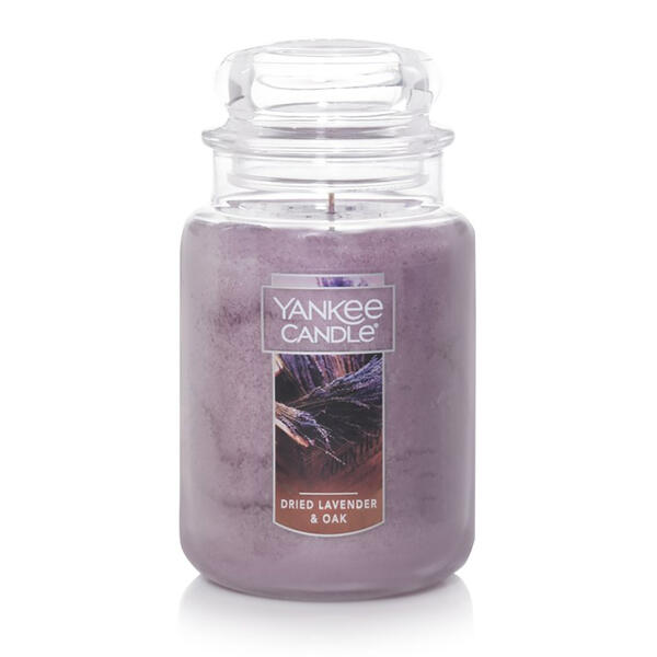 Yankee Candle&#40;R&#41; 22oz. Dried Lavender & Oak Large Jar Candle - image 