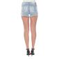 Womens White Mark Mid Ripped Stretch Denim Shorts - image 5