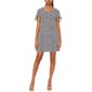 Womens MSK Short Sleeve Floral Tie Sleeve Shift Dress - image 1