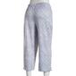 Womens Jaclyn Geometric Capris Pajama Pants - image 2