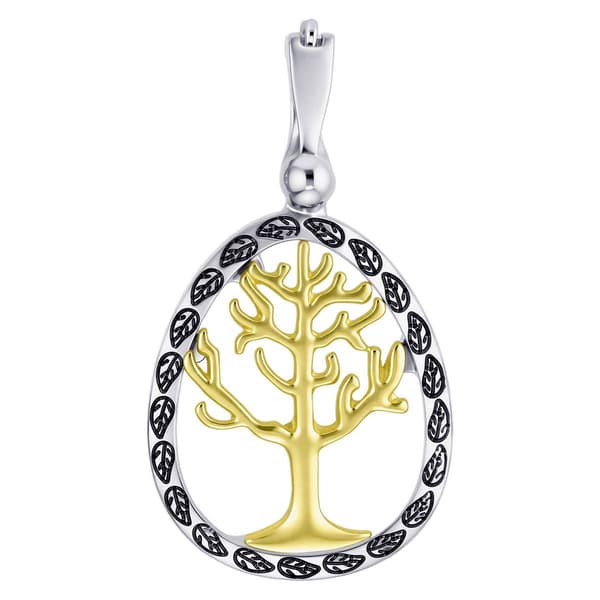 Wearable Art Two-Tone Tree of Life Enhancer - image 