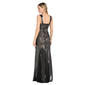 Womens R&M Richards Sleeveless Square Neck Beaded Gown - image 2