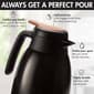 Bryant 1.5-Liter Matte Black Thermal Carafe - image 3