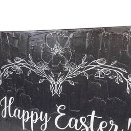 Northlight Seasonal Happy Easter Bunnies Canvas Wall Art