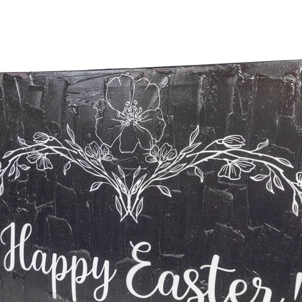 Northlight Seasonal Happy Easter Bunnies Canvas Wall Art