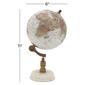 9th & Pike&#174; White Marble Contempt Globe Decor - image 6