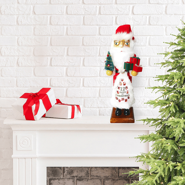 Santa''s Workshop 14in. 12 Days of Christmas Nutcracker